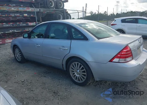 2005 Mercury Montego Premier from USA, damaged, VIN 1MEFM42115G622843
